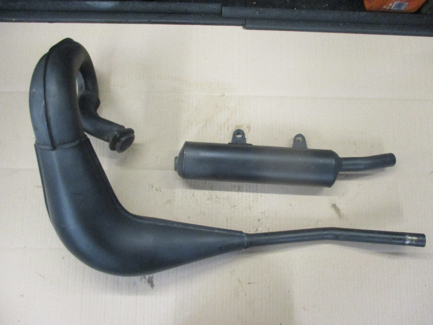 Pot de détente + silencieux absoption pour Kawasaki 125 KMX - MX125B