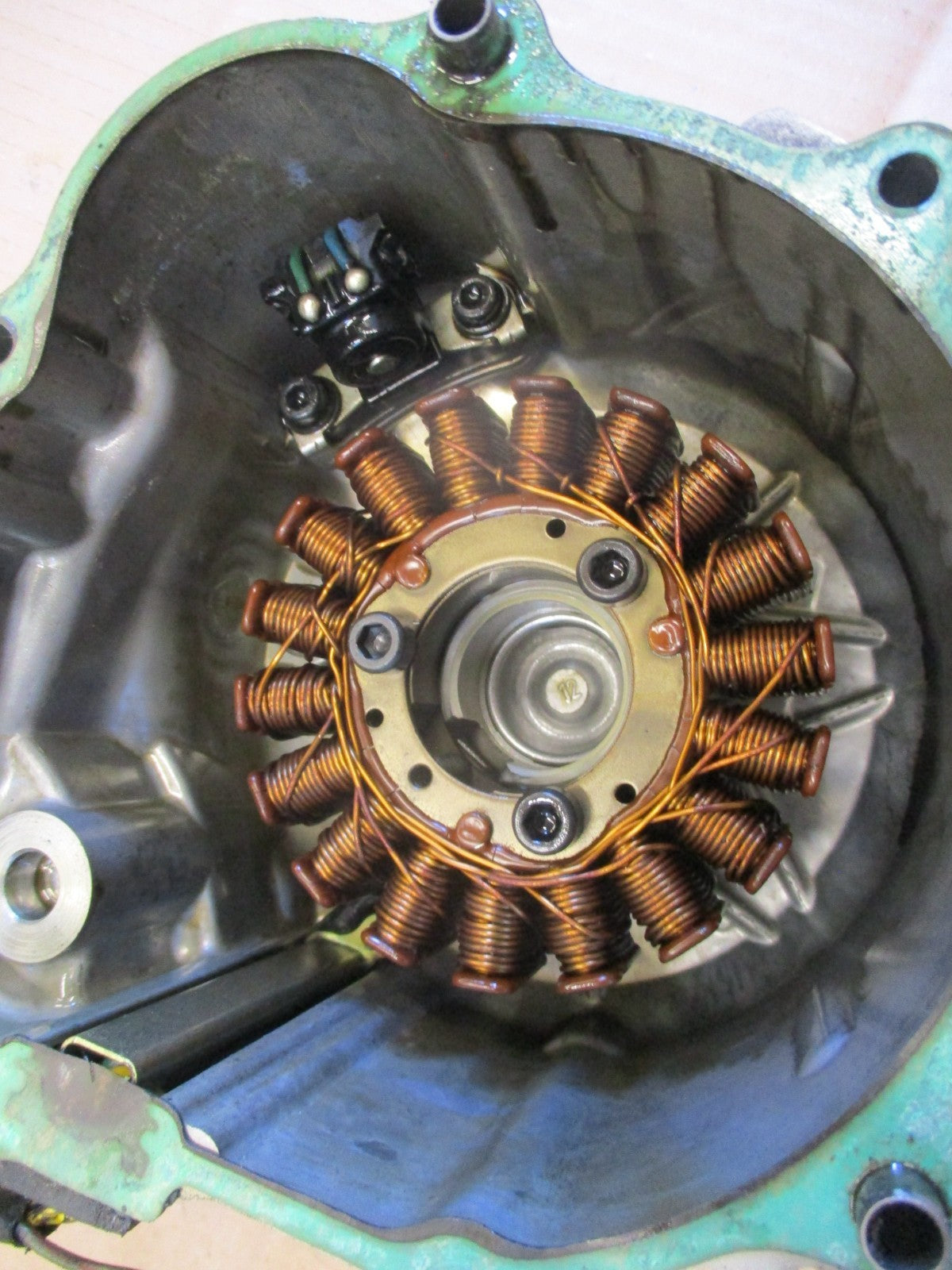 Stator d'allumage + carter pour Honda 125 XR L - JD19 - JD19A - JD1911
