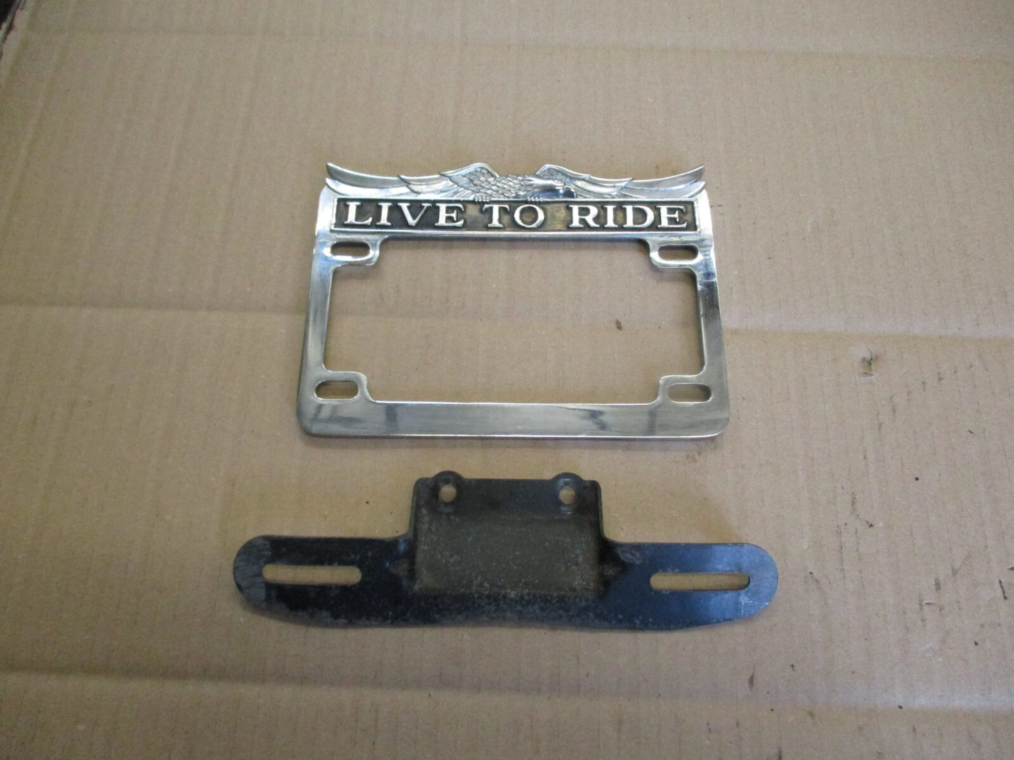 Support de plaque d'immatriculation pour Yamaha 535 XV Virago - 2YL