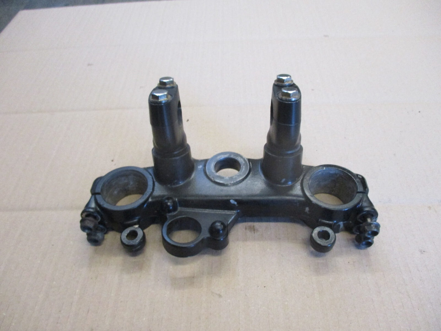 Té supérieur de fourche + pontets de guidon pour Honda 600 Transalp - PD06
