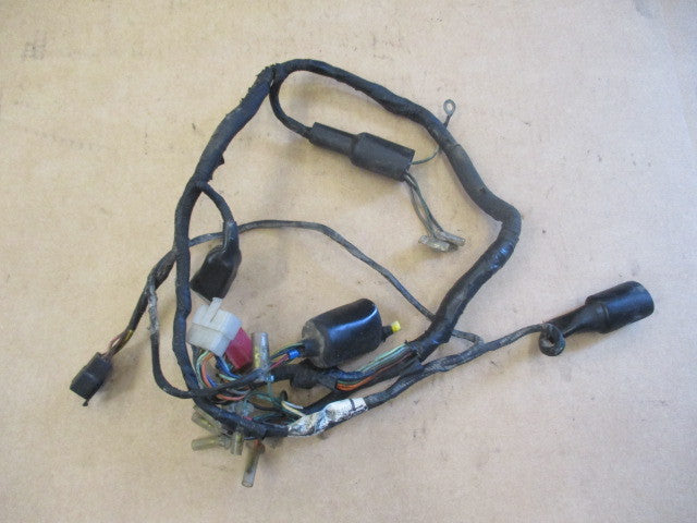 Circuit électrique pour Honda 125 XLS - modèle avec cosse blanche 8 broches