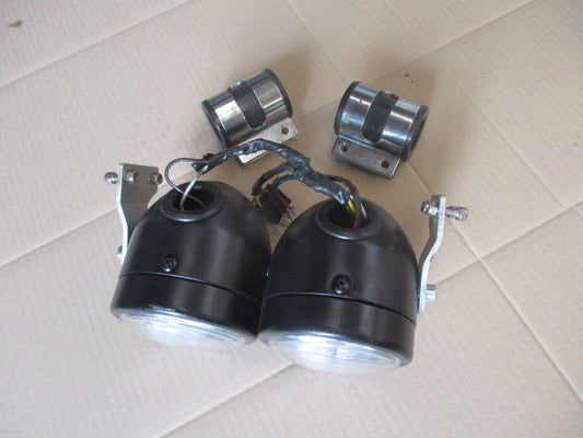 Double optiques de phare + pattes pour Yamaha 125 TW - DE01 - DE054