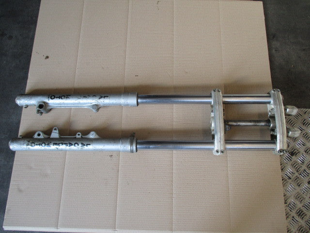 Fourche pour moto tout terrain d'époque