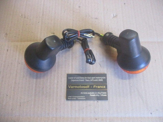 Clignotants NEUFS - tige courte - pour Kawasaki 250 KLR - 600 KLR - 650 KLR