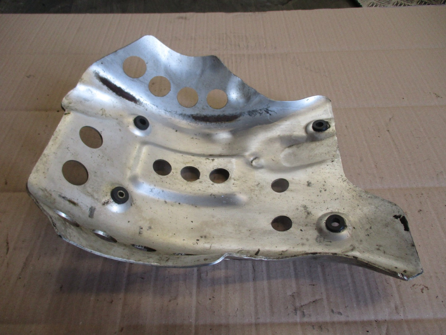 Sabot moteur aluminium pour Cagiva 350 - W12 - 2N1
