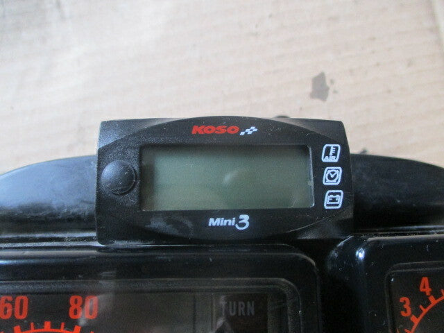 Bloc compteur compte tours + indicateur Koso pour Honda 125 NX Transcity - JD12