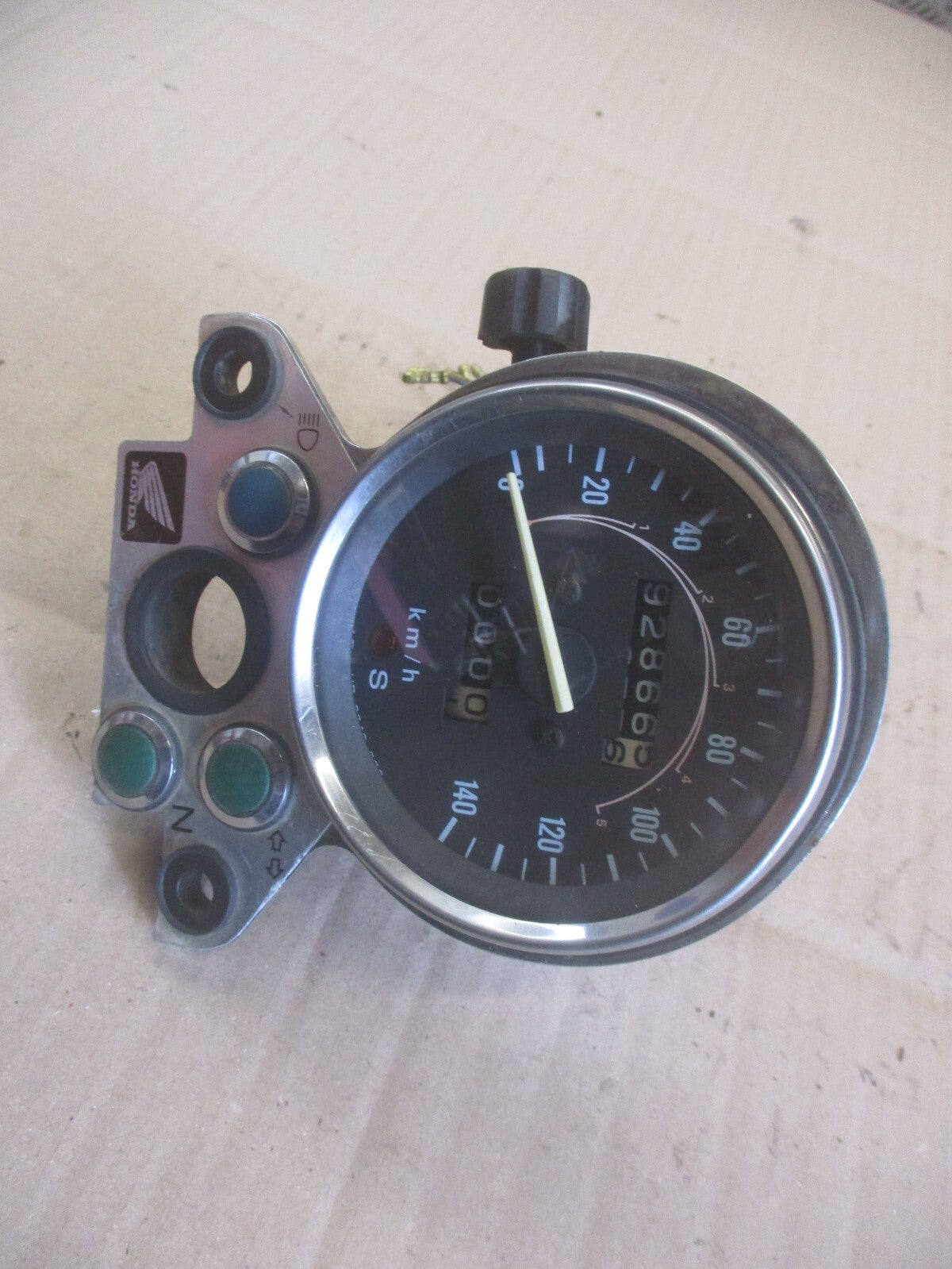 Bloc compteur 92866 kms pour Honda 125 Rebel - JC24A - JC26A