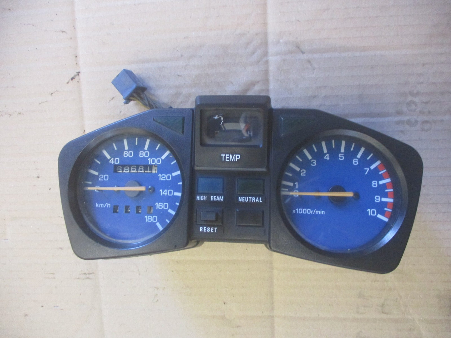 Bloc compteur compte tours 68681 kms pour Yamaha 660 XTZ - 3YF