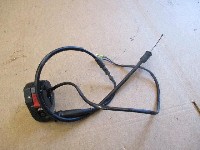 Cocotte droite + cable d'accélérateur 1er tronçon pour Yamaha 125 DTR