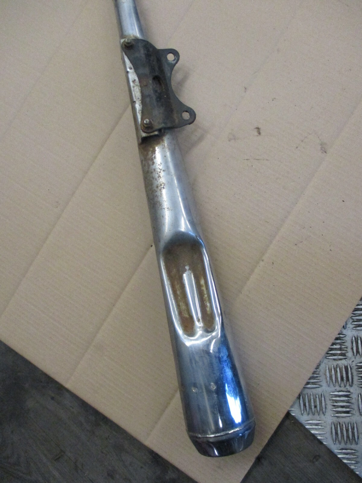 Pot d'échappement droit pour Honda 125 CM T - 1978 / 1981
