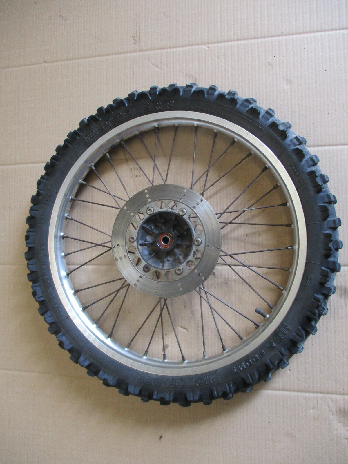 Roue avant + disque pour Kawasaki 125 KMX - MX125B