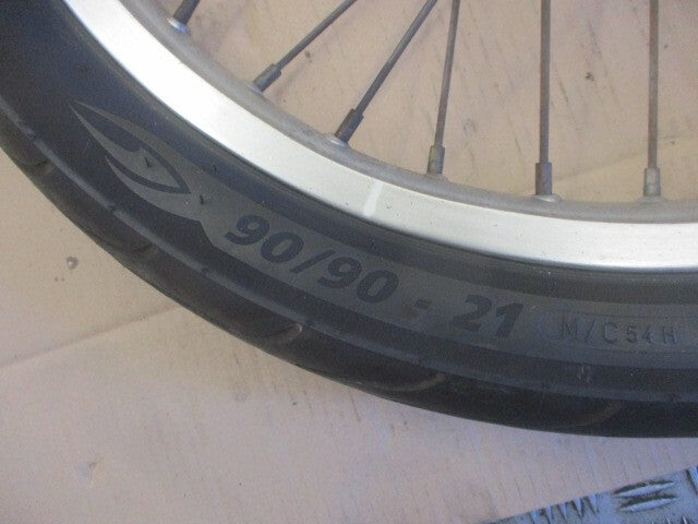 Roue avant avec pneu MICHELIN très peu roulé pour Yamaha 750 XTZ - 3LD