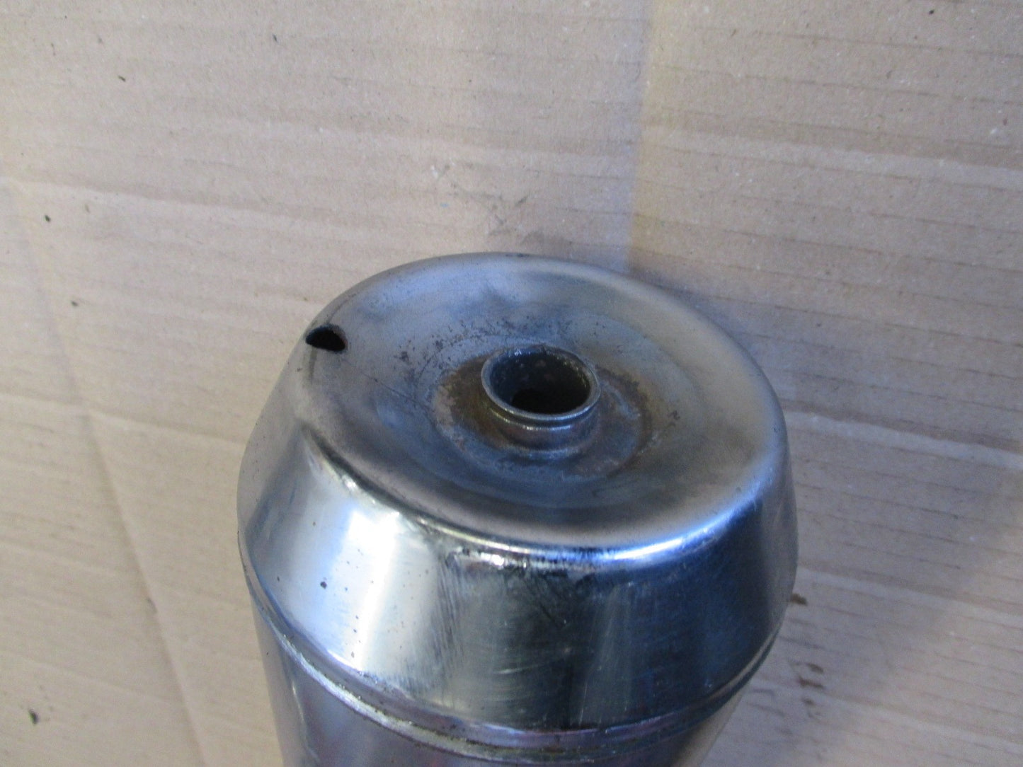 Pot d'échappement gauche SANKEI 2022 pour Honda 125 CBT - CB125T - 125 Twin