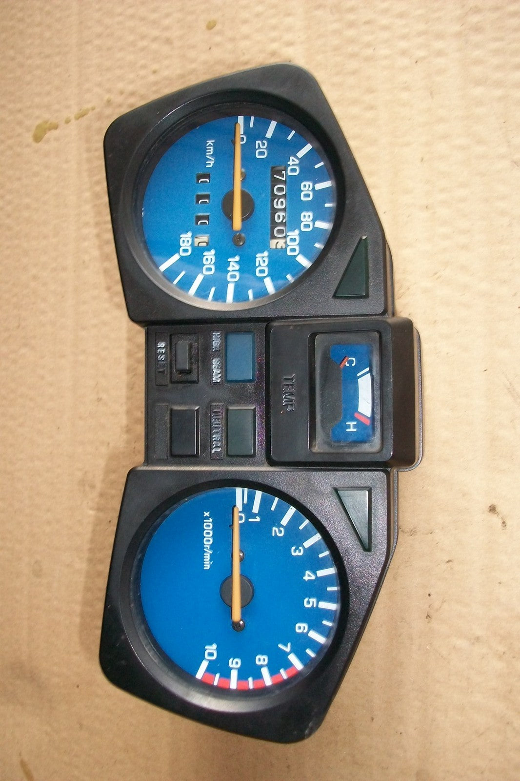 Bloc compteur - compte tours - 70960 kms - pour 660 XTZ - 3YF