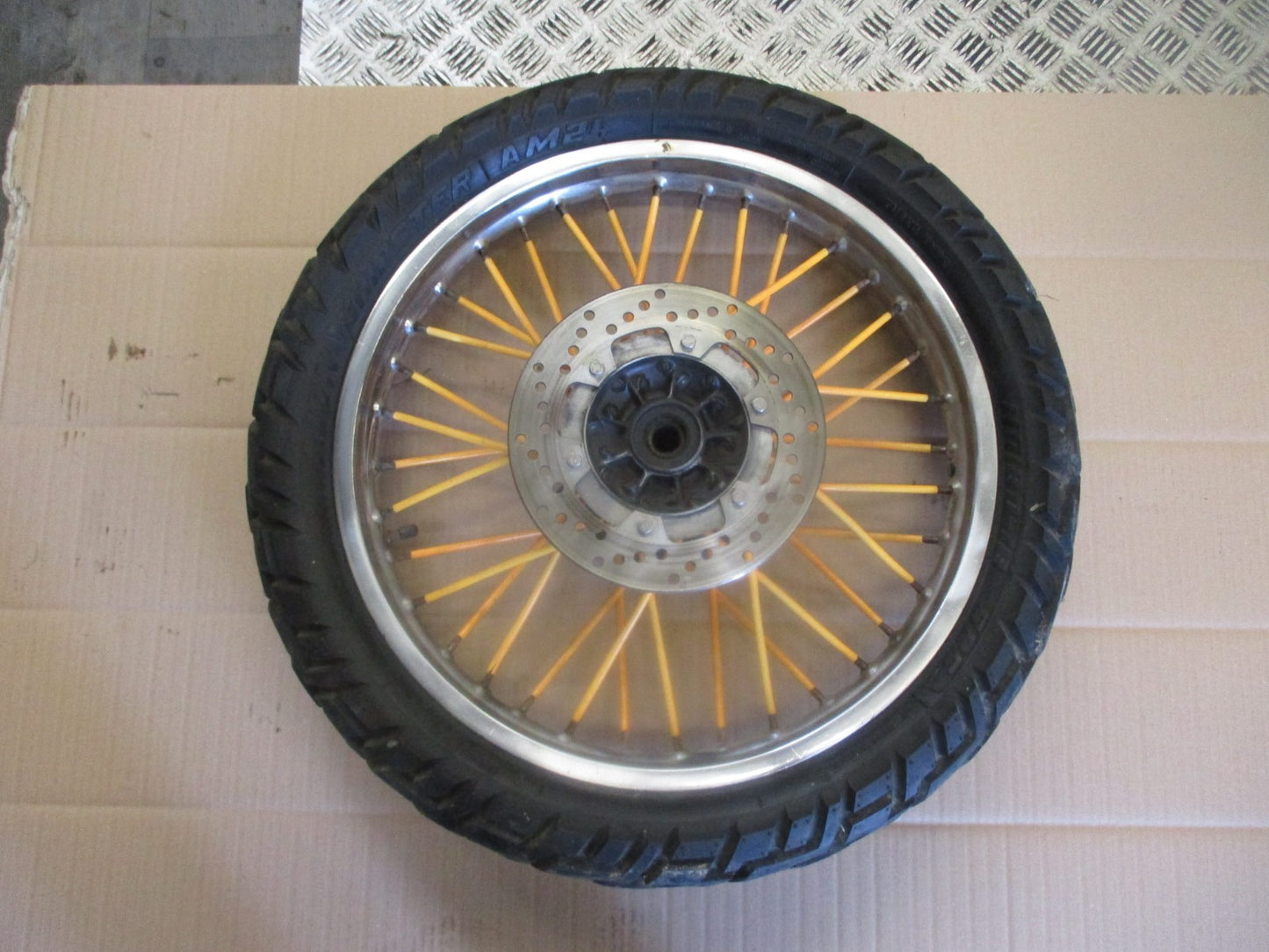 Roue avant et arrière Super Motard + disques pour Yamaha 125 DTR - DTRE
