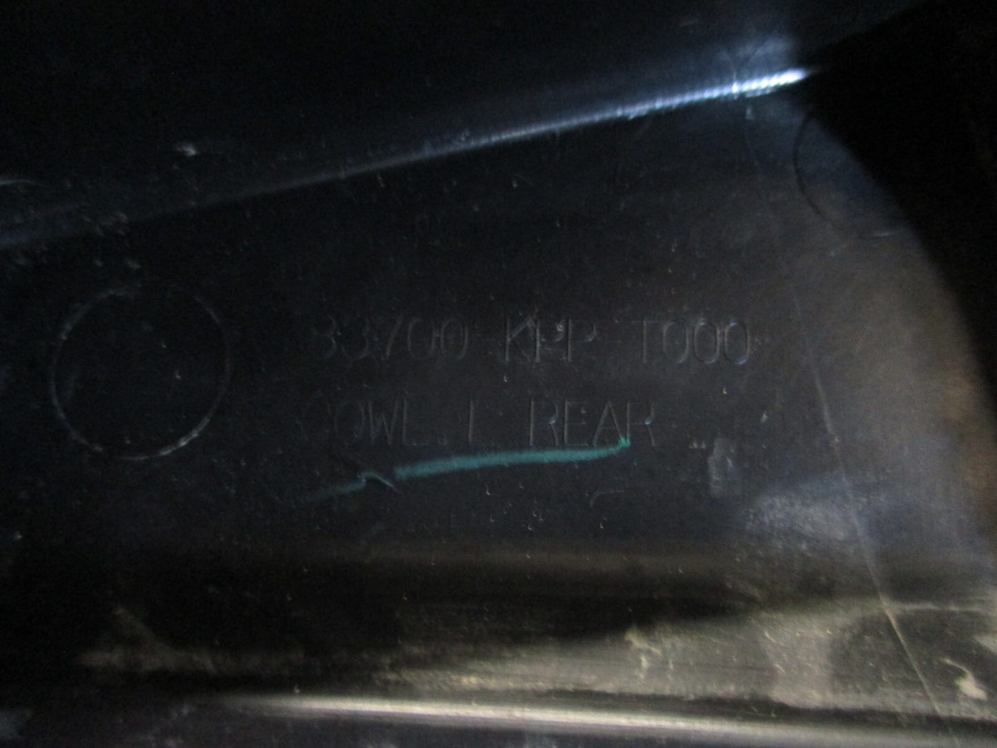 Cache arrière gauche pour Honda 125 CBR - JC50 - 2011 / 2018