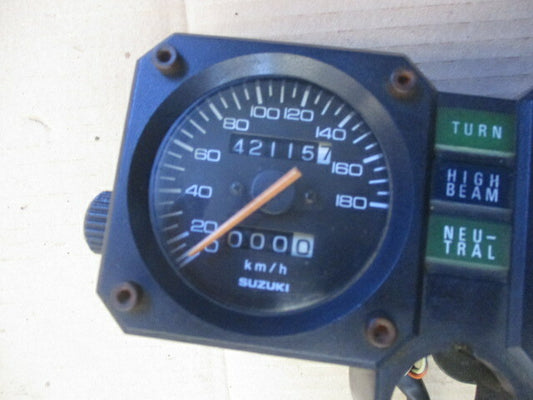 Bloc compteur compte tours 42115 kms pour Suzuki 750 DR - 800 DR - SR41A - SR42A