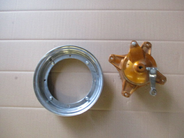 Jante + moyeu arrière + tambour pour Skyteam 125