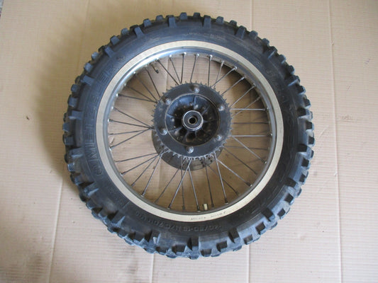 Roue arrière + disque pour Kawasaki 125 KMX - MX125B