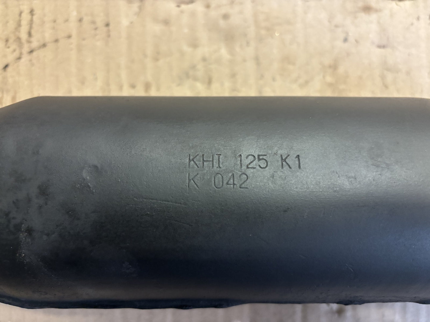 Pot d'échappement pour Kawasaki 125 KE - Phase 2
