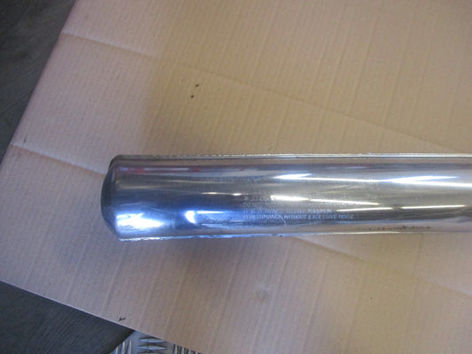 Pot d'échappement droit pour Suzuki 125 GT