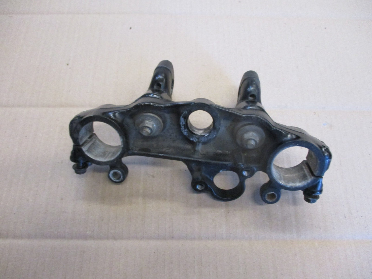 Té supérieur de fourche + pontets de guidon pour Honda 600 Transalp - PD06