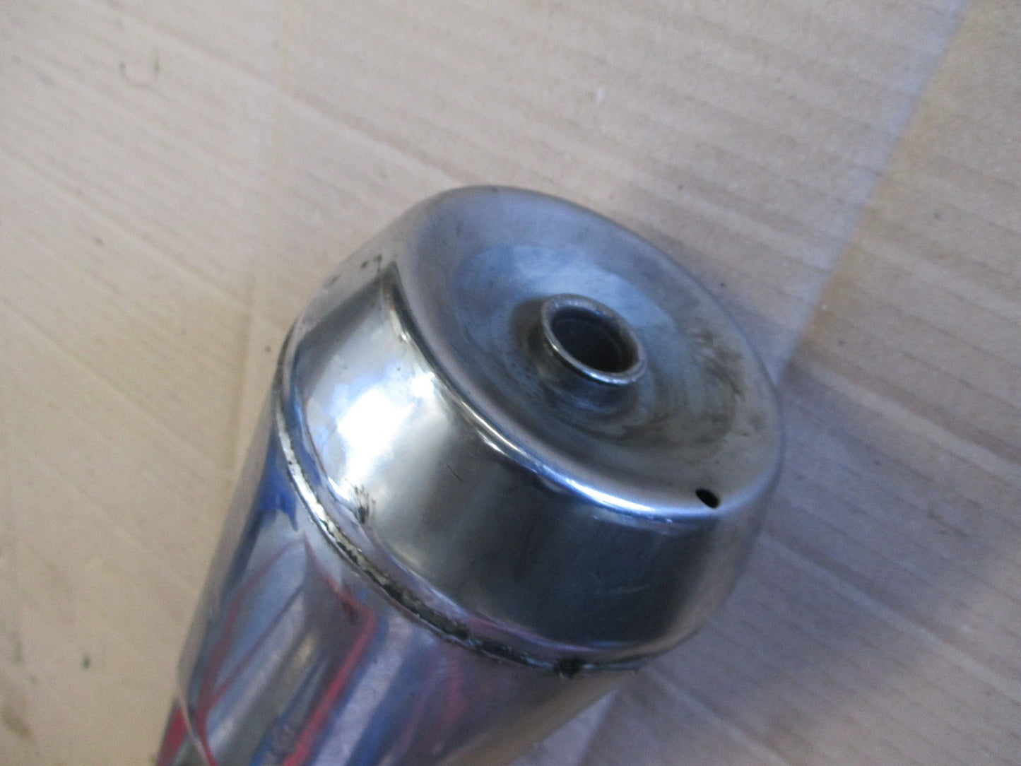 Pot d'échappement droit SANKEI 2022 pour Honda 125 CBT - CB125T - 125 Twin