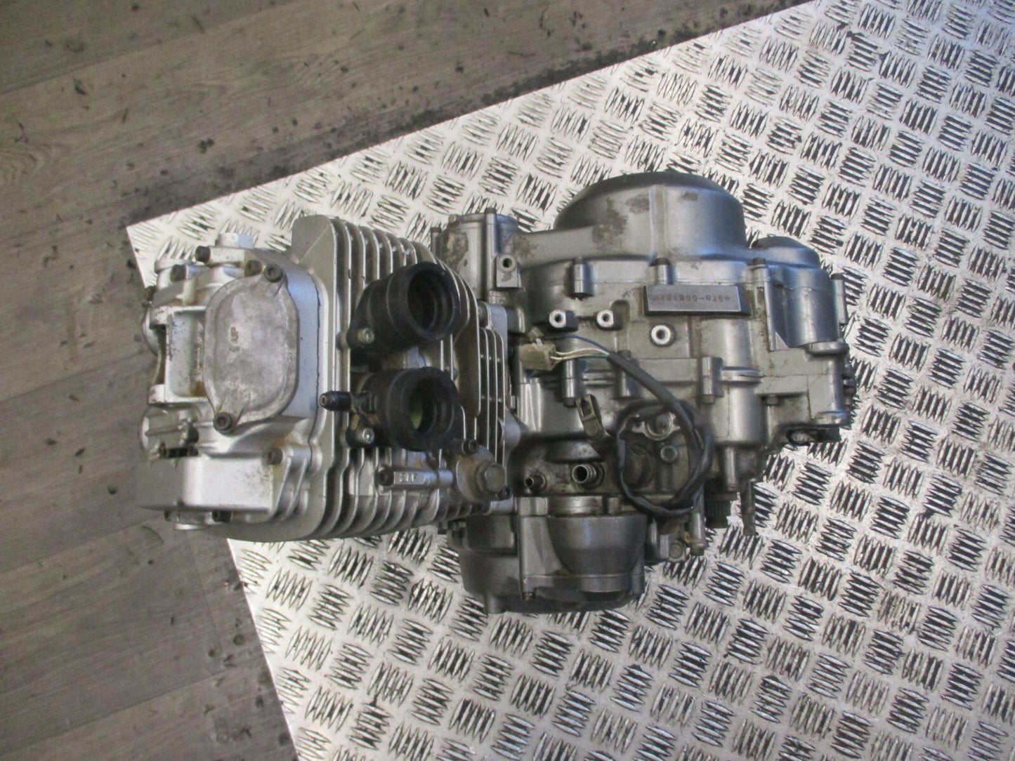 Moteur Yamaha 600 XTE - 3TB - commande d'embrayage sur carter moteur G