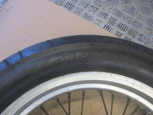 Roue arrière avec pneu MICHELIN très peu roulé pour Yamaha 750 XTZ - 3LD