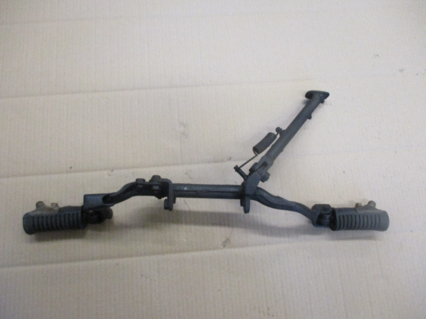 Platine cales pieds avant + béquille latérale pour Honda 125 CM T - 1978/1981