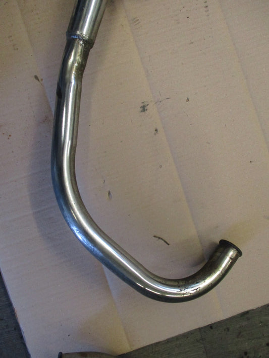 Pot d'échappement droit pour Honda 125 CBT - CB125T - 125 Twin