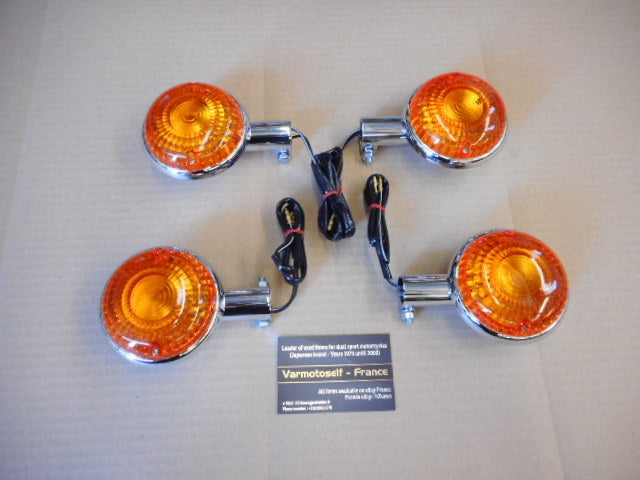 Clignotants NEUFS pour Yamaha XV 125 250 535 650 750 1100 1200 1300 VMAX