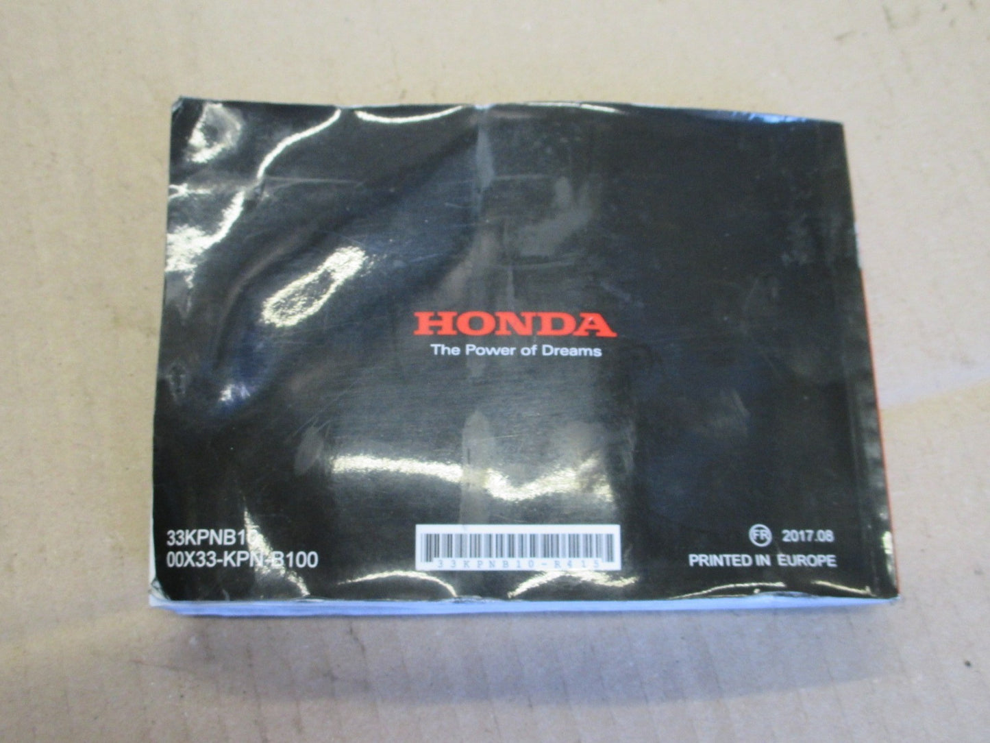 Manuel du conducteur pour Honda 125 CBF - JC74