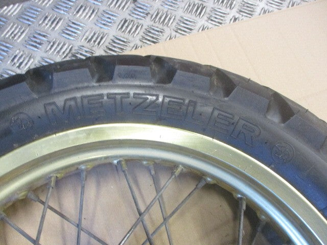 Roue arrière avec pneu très peu roulé pour Kawasaki 600 650 KLR