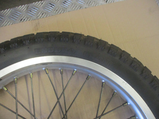 Roue avant avec pneu très peu roulé pour Honda 650 FX - VIGOR - SLR - RD09