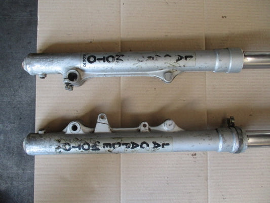 Fourche pour moto tout terrain d'époque