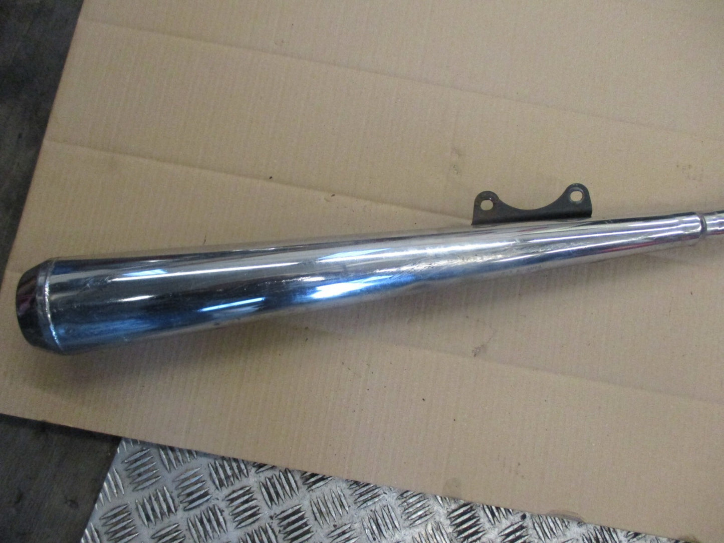 Pot d'échappement droit pour Honda 125 CM T - 1978 / 1981