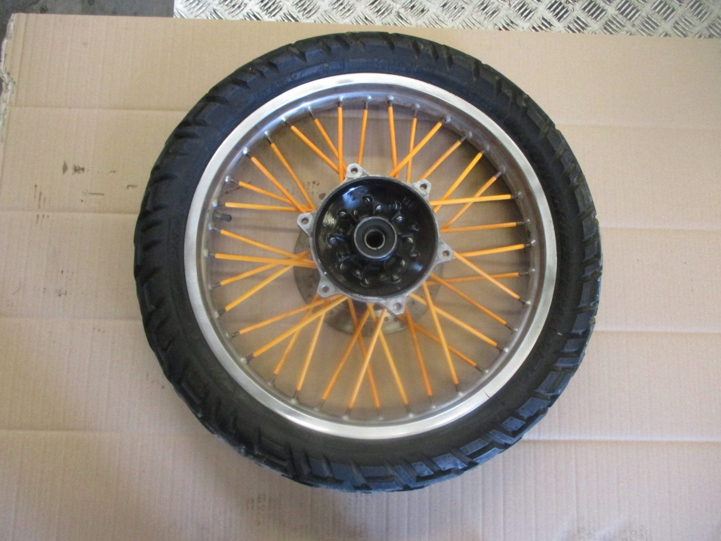 Roue avant et arrière Super Motard + disques pour Yamaha 125 DTR - DTRE