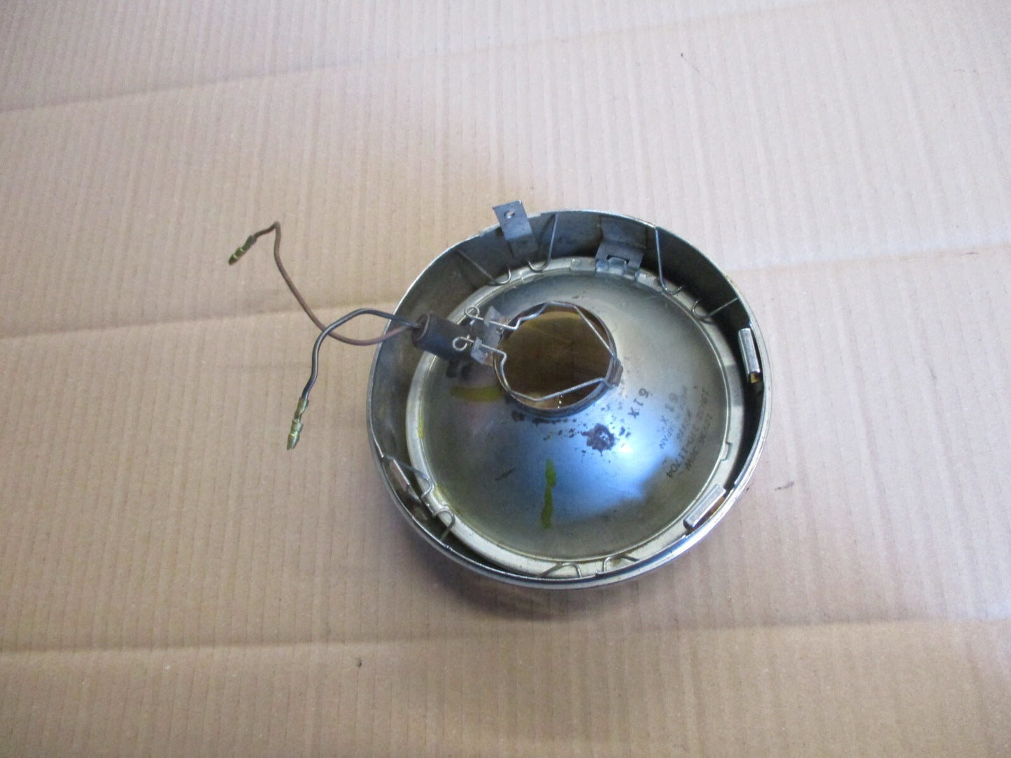 Optique + cerclage de phare pour Suzuki 125 GT
