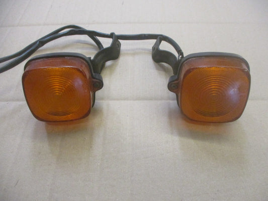 Clignotants avant pour Honda 125 XLR - JD04 - Modèle phare rond