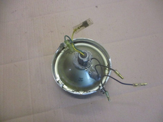 Optique de phare + cerclage + supports ampoules neufs pour Yamaha 125 DTMX - 2A8