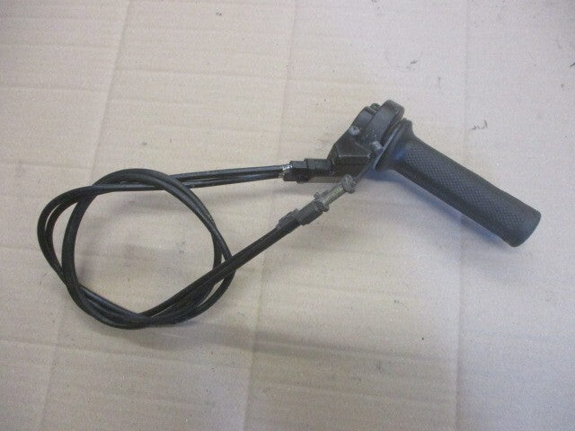 Poignée d'accélérateur + cables pour Kawasaki 600 650 KLR