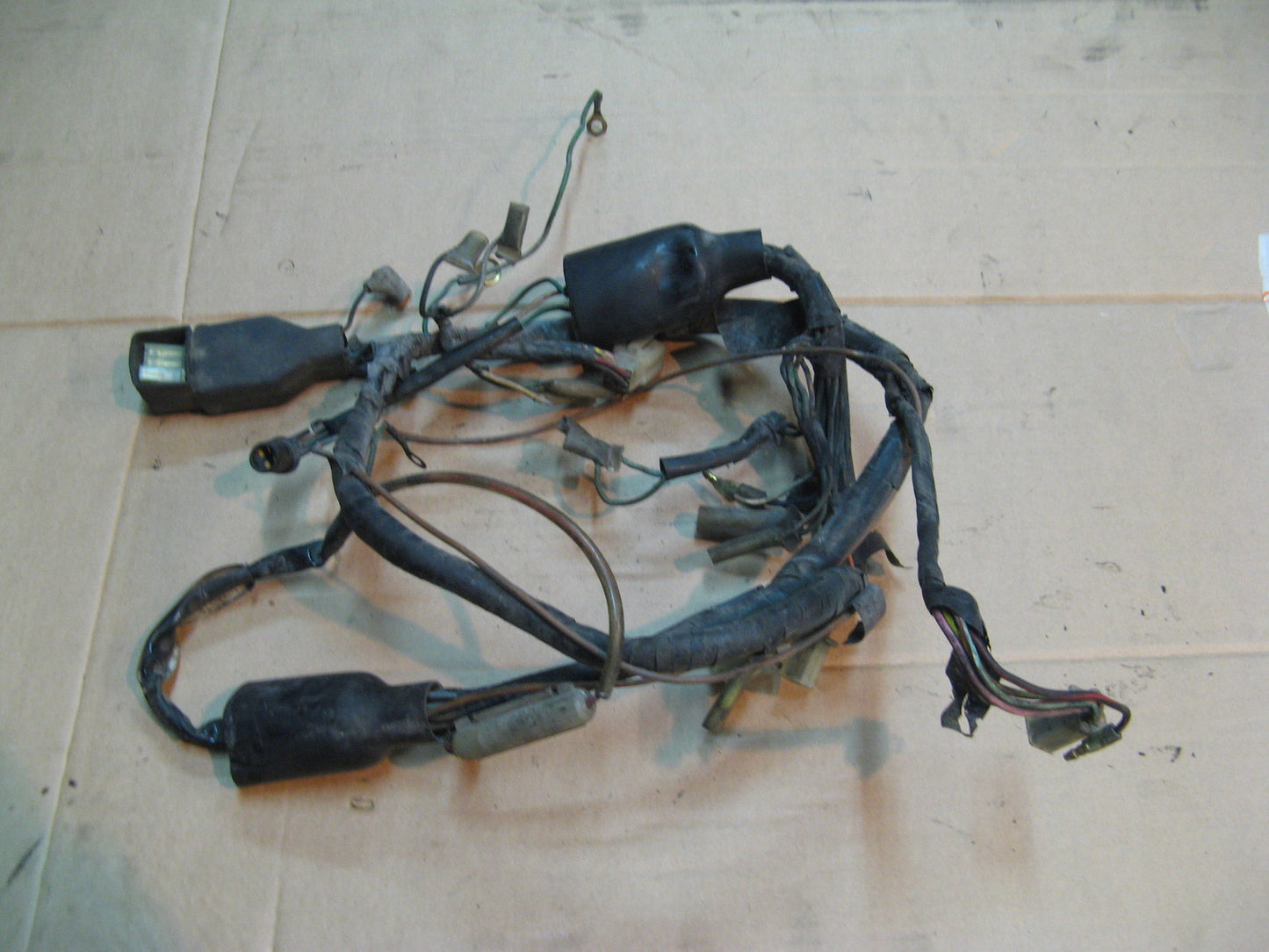 Circuit électrique pour Honda 125 XLR - JD04 - Modèle phare rond