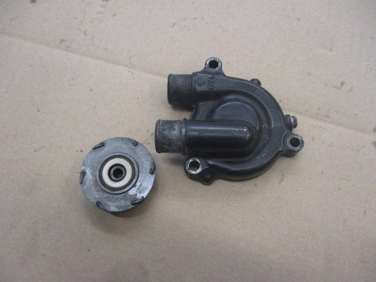 Rouet + carter de pompe à eau pour Kawasaki 650 KLR - KL650A avec demarreur