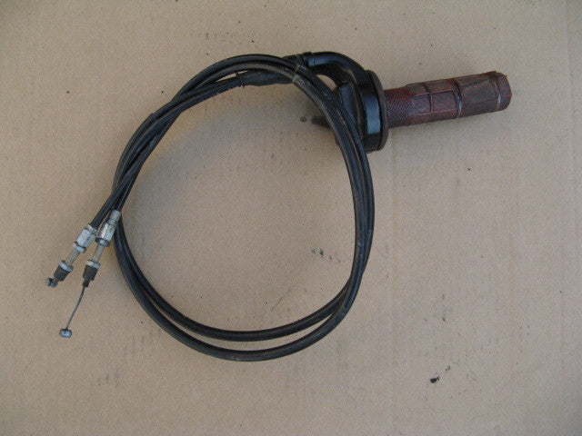 Poignée d'accélérateur + cables pour Yamaha 600 TT