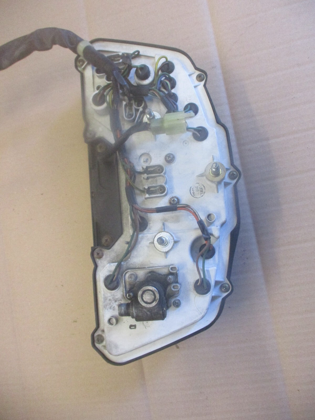 Bloc compteur compte tours carbone pour Honda 750 VFR - RC36 - Phase - 1990/1993