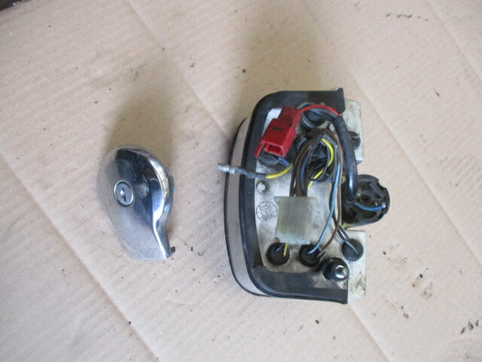 Bloc compteur 16824 km + nieman + bouchon essence à clé pour Yamaha 125 SR - 10F