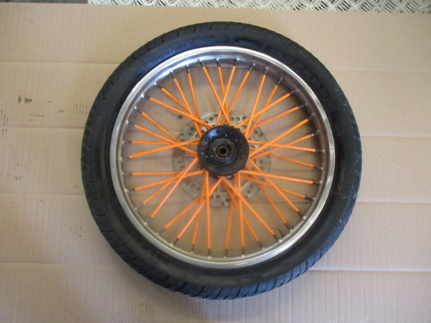 Roue avant et arrière Super Motard + disques pour Yamaha 125 DTR - DTRE