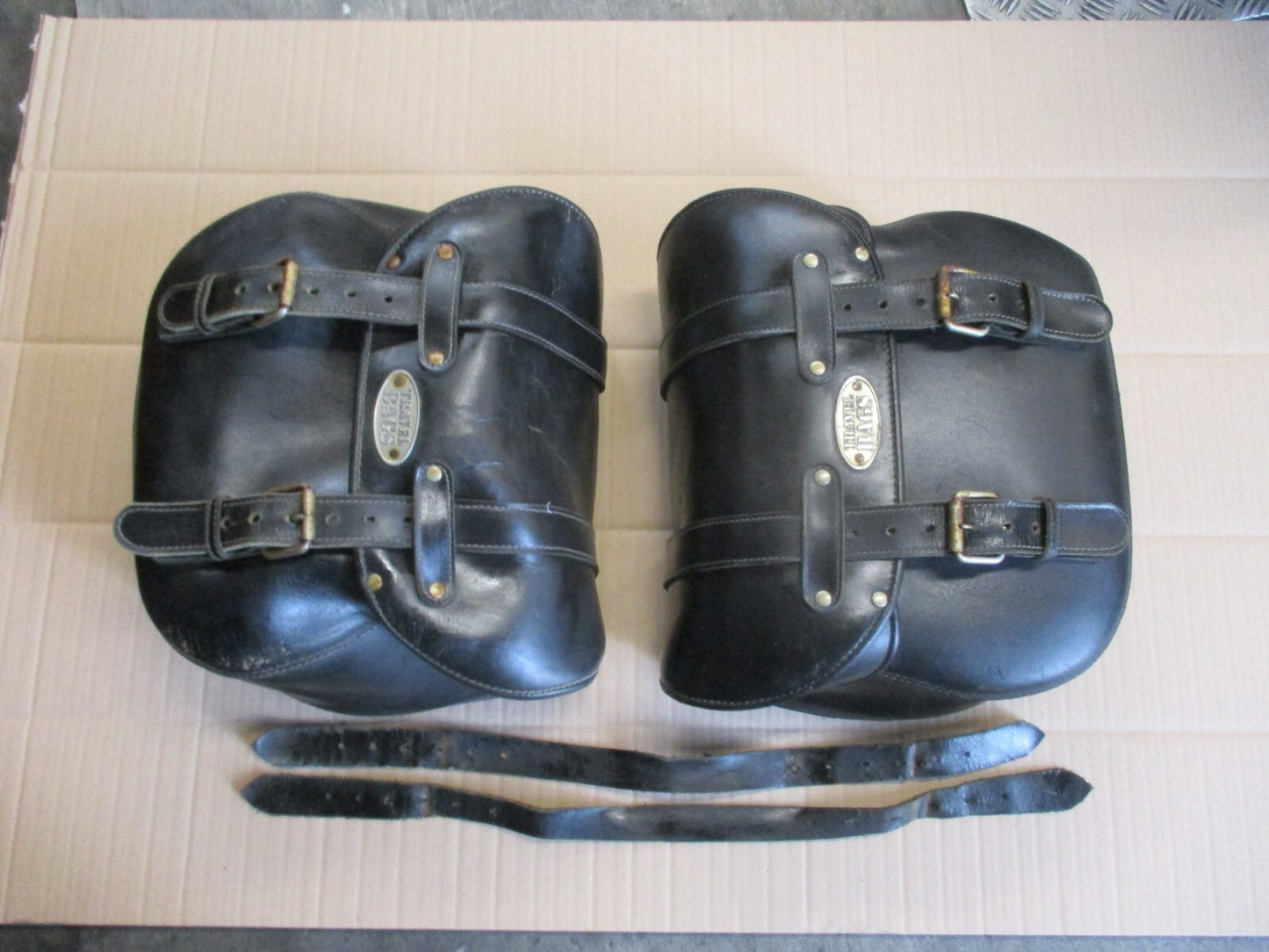 Sacoches TRAVEL BAGS + supports pour Yamaha 535 XV Virago - 2YL