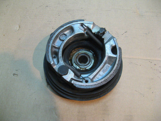 Tambour de frein avant + entraineur Honda 125 XLR - JD04 - modèle phare rond